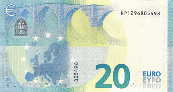 PN28RP European Union - 20 Euros (Lagarde)